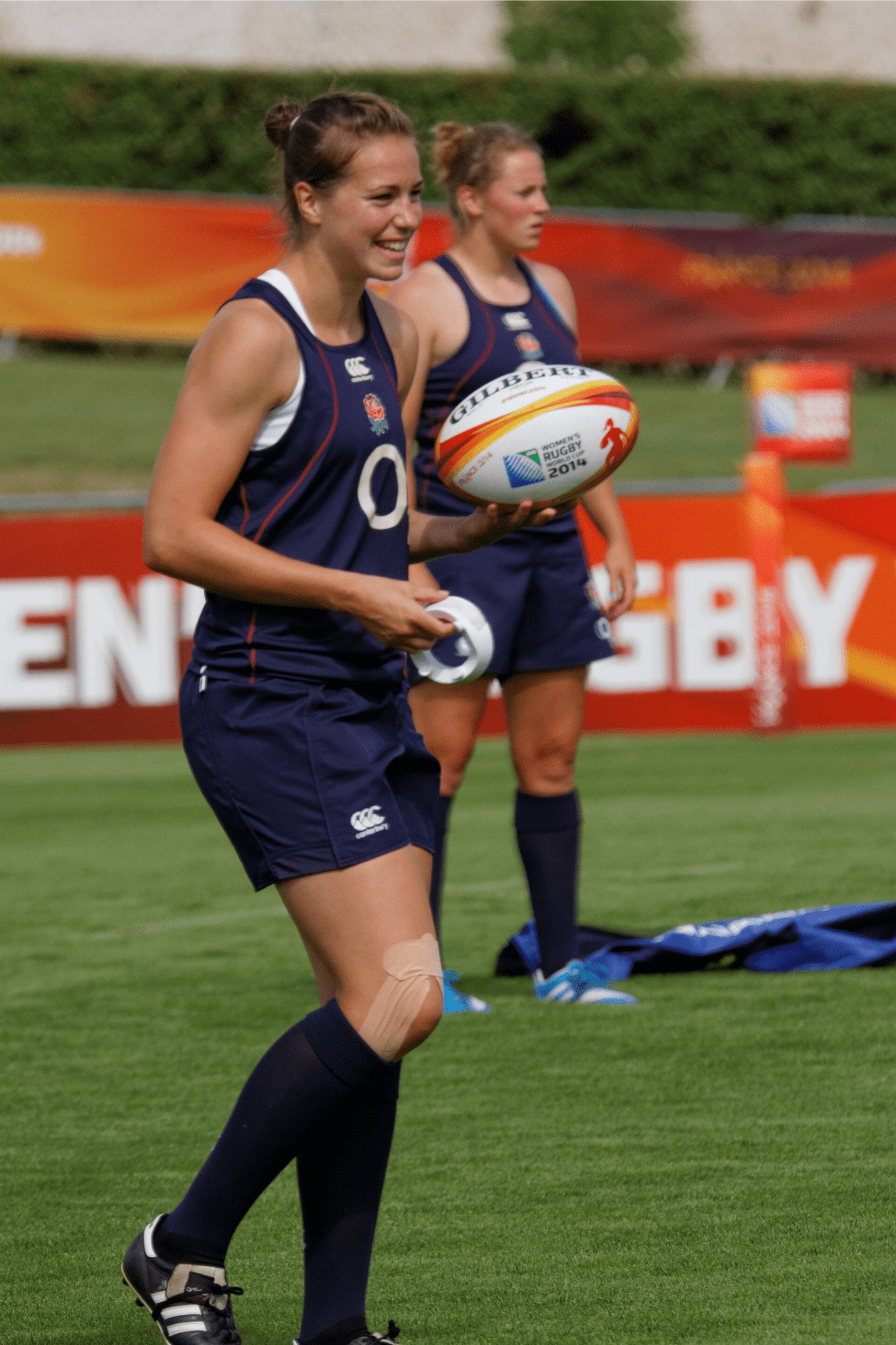 Action during the 2014 Women’s Rugby World Cup.