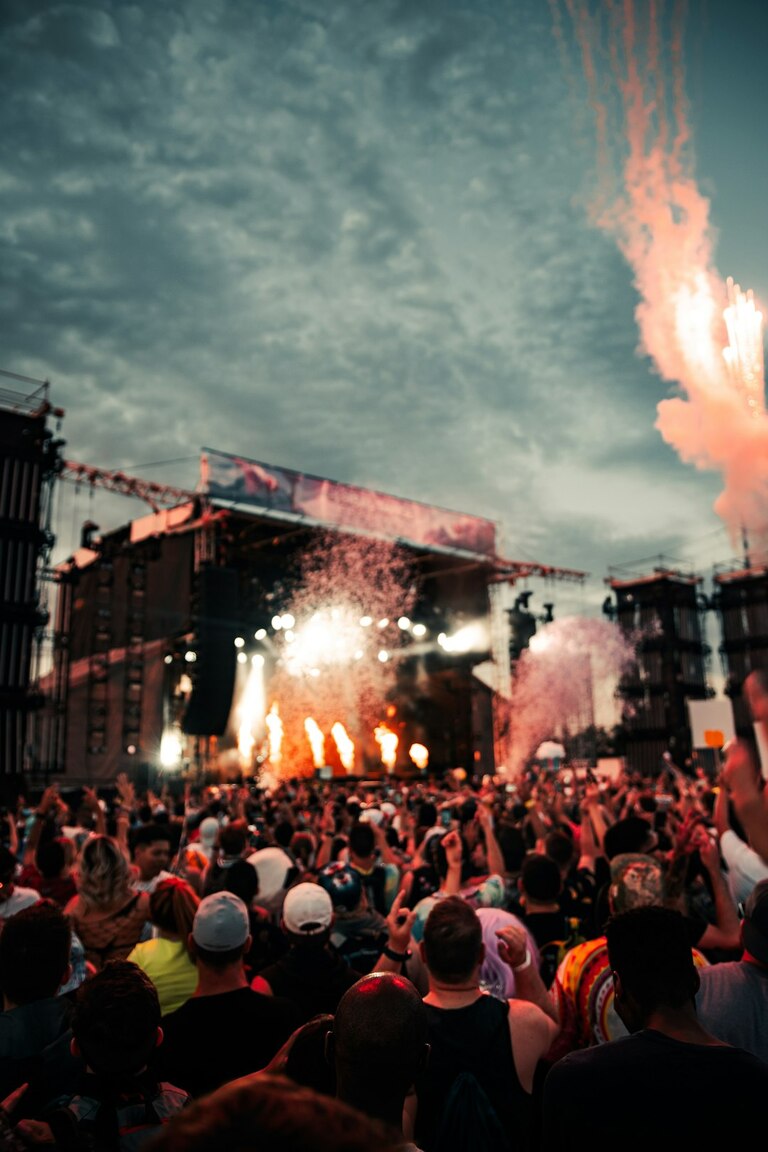 Illustrative festival crowd image for Catfish and the Bottlemen return article